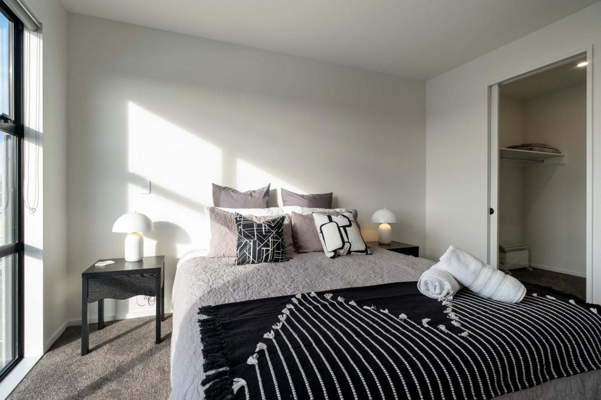Luxury 2 Bed Townhome In Cbd كريستتشيرش المظهر الخارجي الصورة